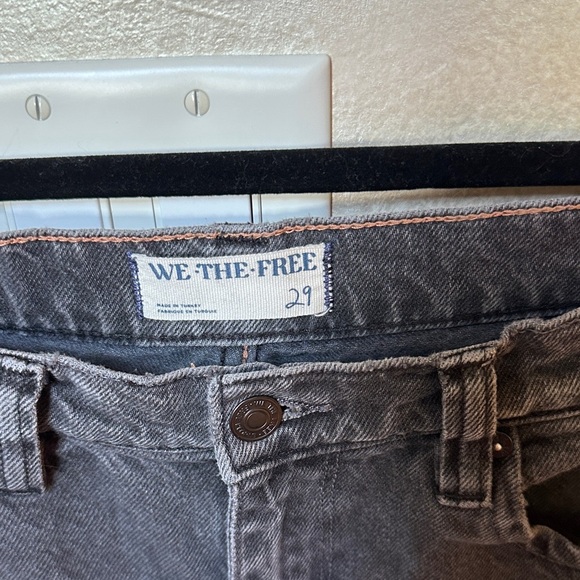 EUC Free People we the free Tinsley Baggy midrise straight leg jeans sz 29 - Picture 2 of 6